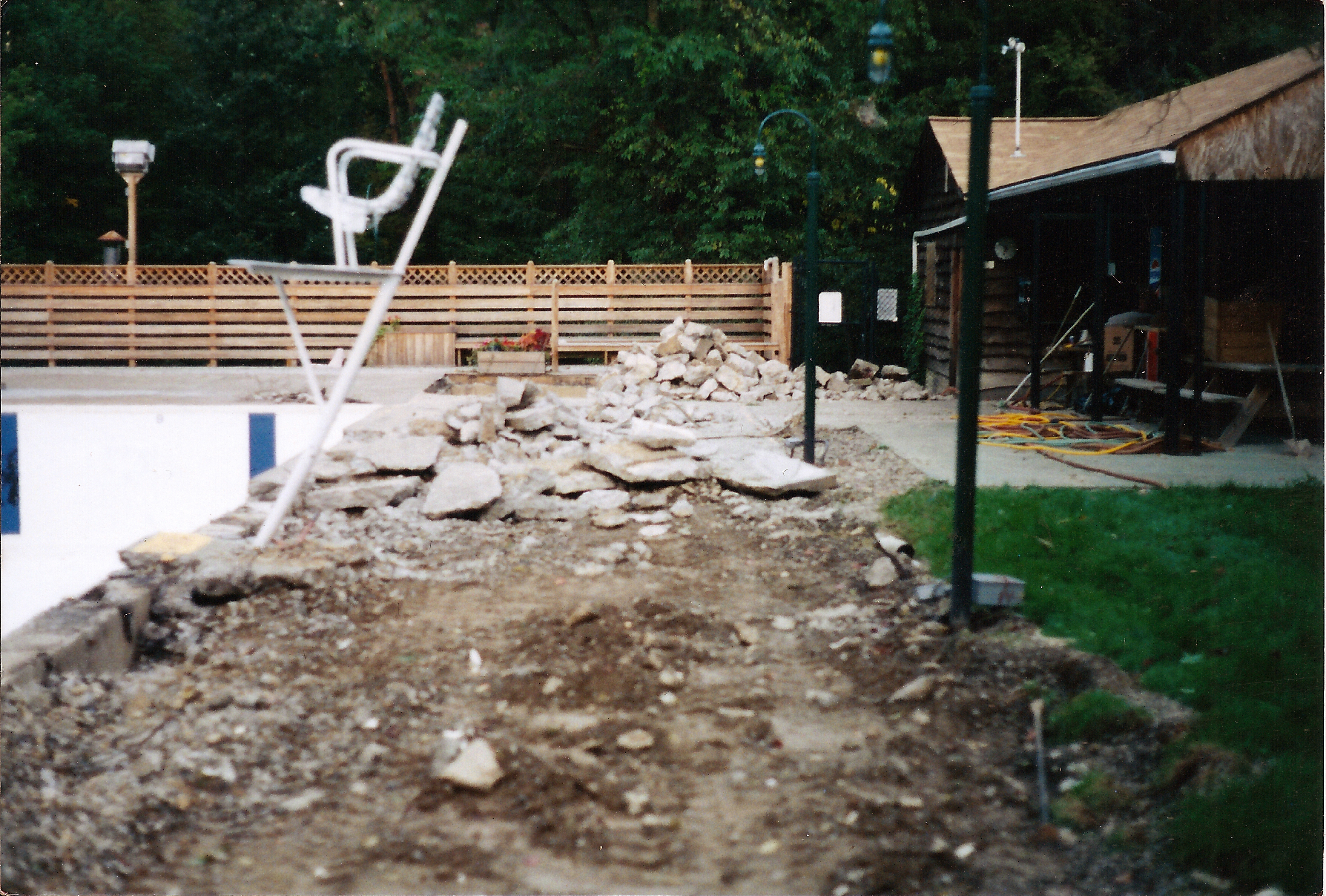 Waterlines/Pool Deck replacement 1996